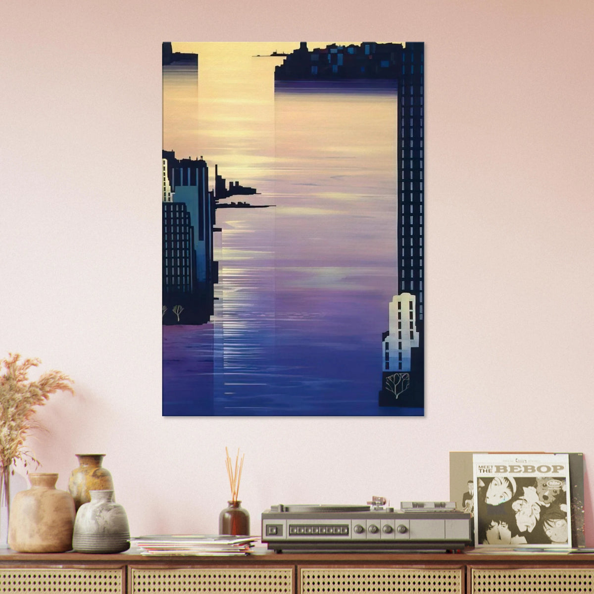 East River Canvas | Eyvind Earle Canvas | Eyvind Earle Prints