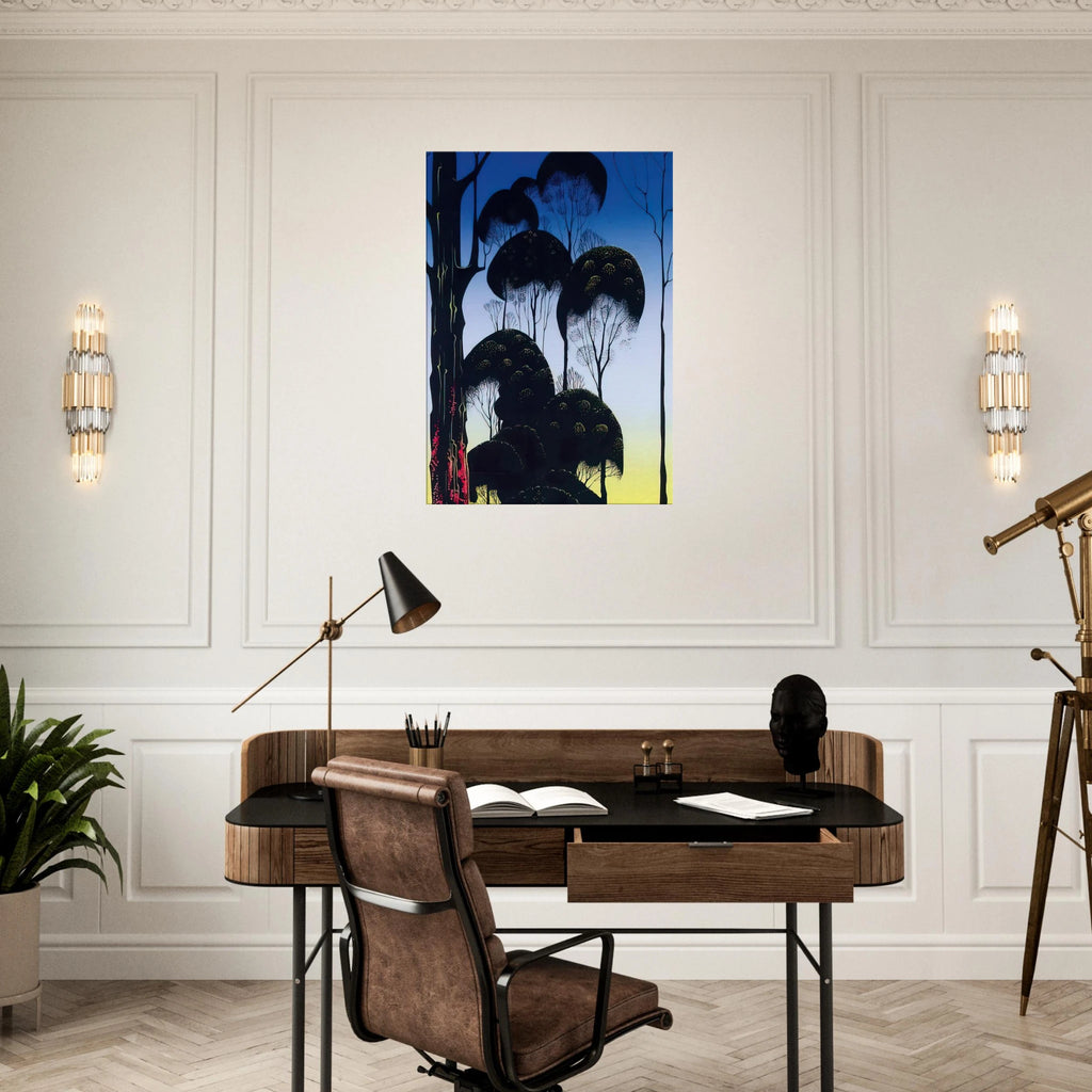 Sunrise Canvas | Eyvind Earle Canvas | Eyvind Earle Prints