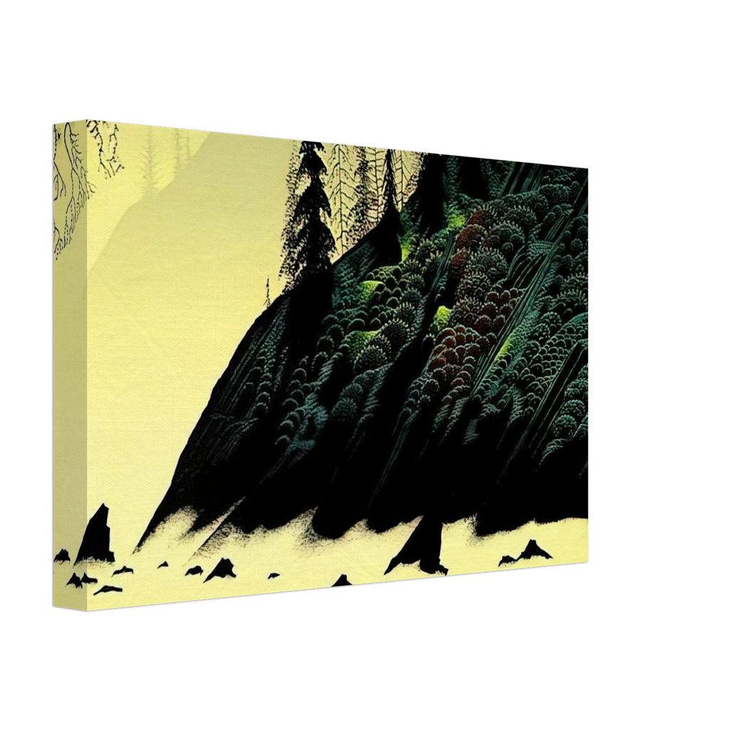 Spruce Redwood and Pine Canvas | Eyvind Earle Canvas | Eyvind Earle Prints