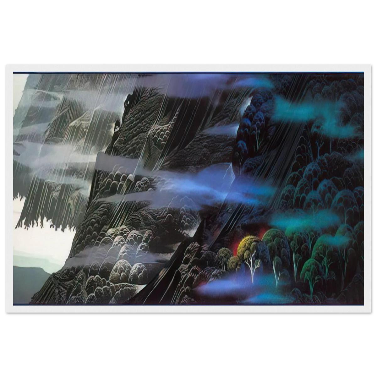 Emerald Coast Framed Poster | Eyvind Earle Framed Prints Wall Art | Eyvind Earle Prints
