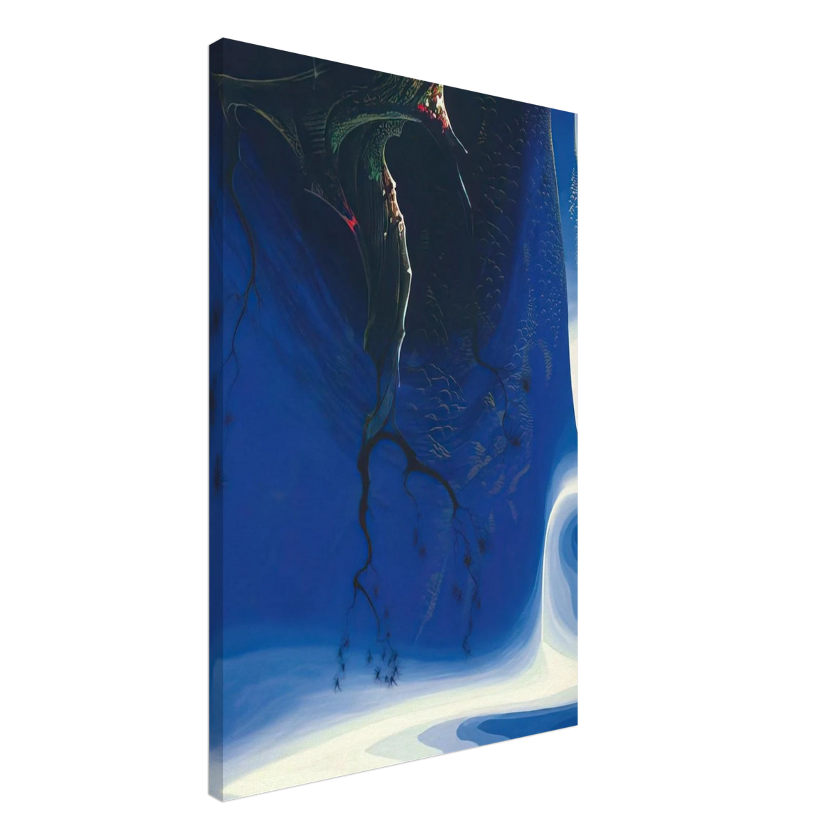 Blue Purple Mist Canvas | Eyvind Earle Canvas | Eyvind Earle Prints