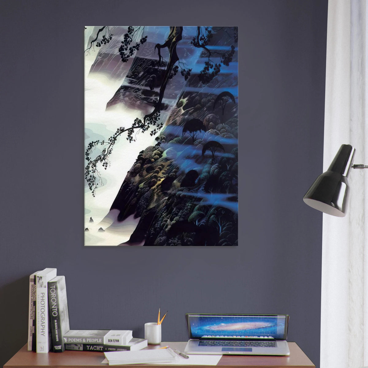 Sea Wind and Fog Canvas | Eyvind Earle Canvas | Eyvind Earle Prints