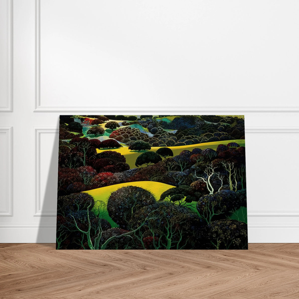 Santa Ynez Memories Canvas | Eyvind Earle Canvas | Eyvind Earle Prints