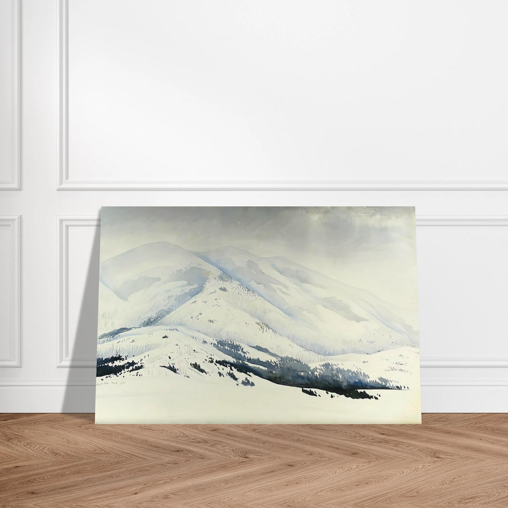 Snowy Mountain Poster | Eyvind Earle Poster | Eyvind Earle Prints
