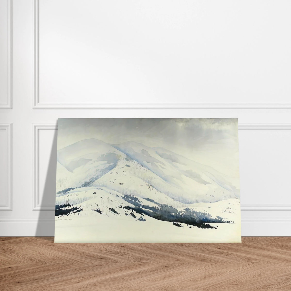 Snowy Mountain Poster | Eyvind Earle Poster | Eyvind Earle Prints