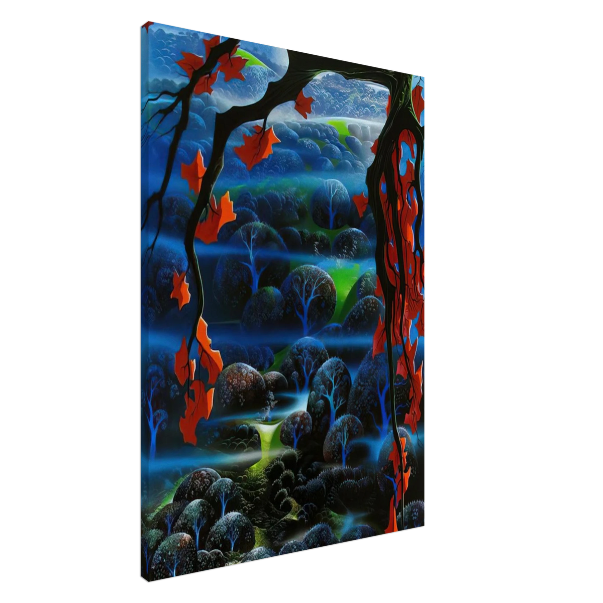 Valley of Dreams Canvas | Eyvind Earle Canvas | Eyvind Earle Prints