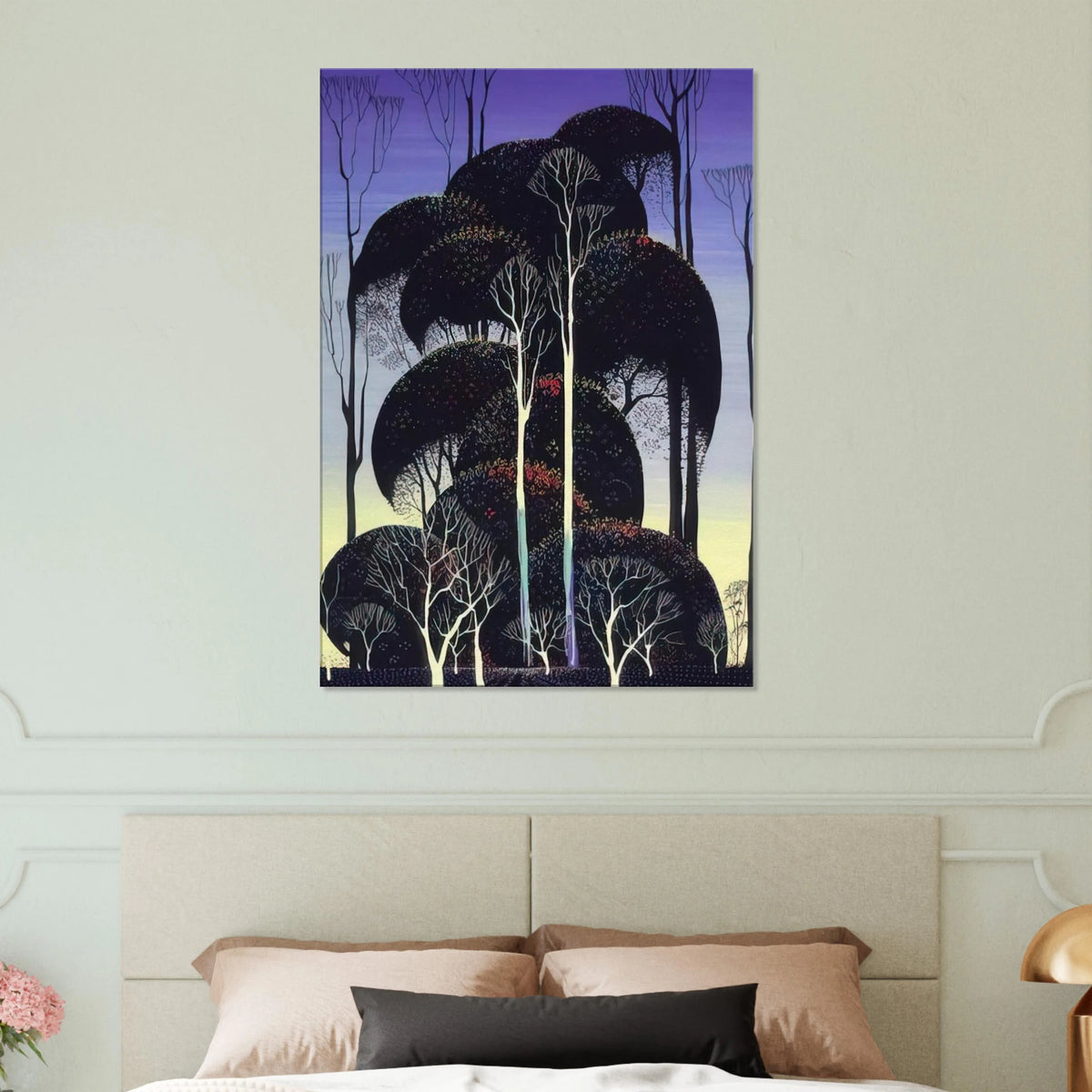 Forest Arabesque Canvas | Eyvind Earle Canvas | Eyvind Earle Prints