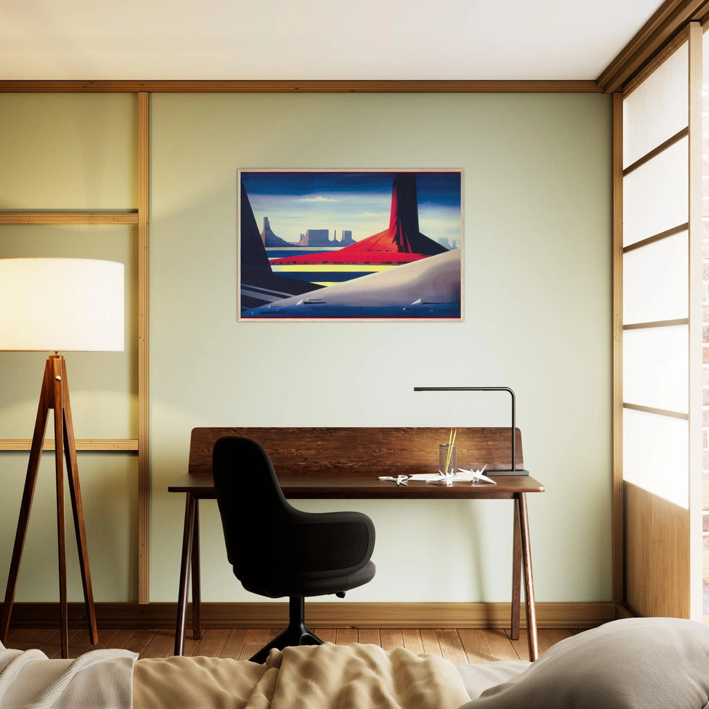 Monument Valley Framed Poster | Eyvind Earle Framed Prints Wall Art | Eyvind Earle Prints