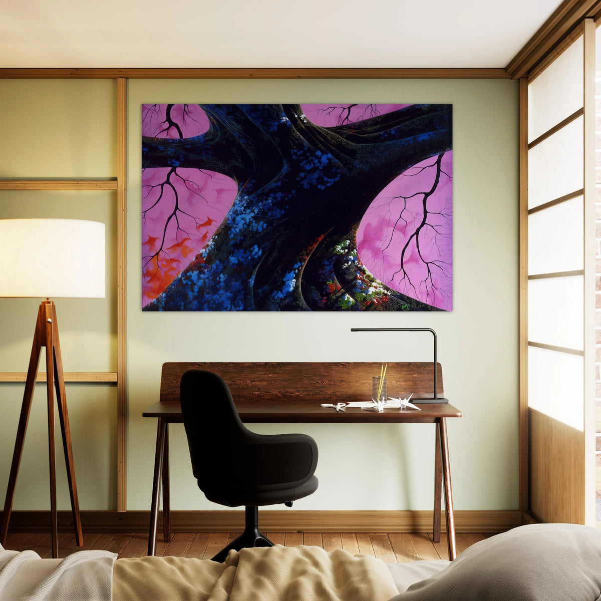 Giant Oak Poster | Eyvind Earle Poster | Eyvind Earle Prints