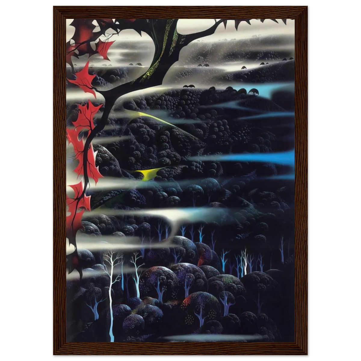 Into the Forest Framed Poster | Eyvind Earle Framed Prints Wall Art | Eyvind Earle Prints