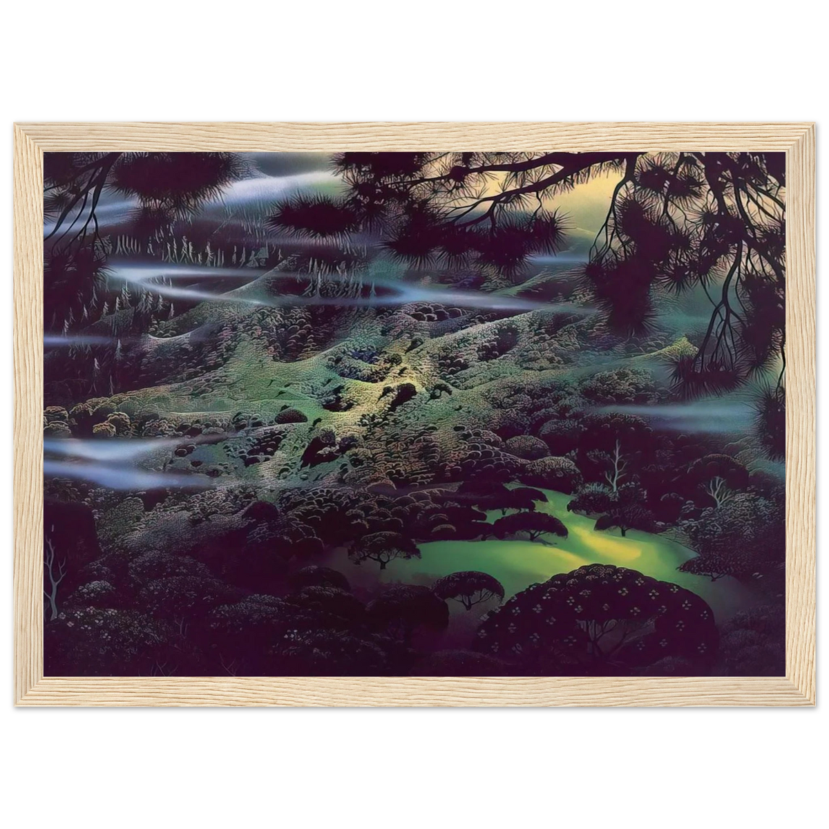 Symphonic Fantasy Framed Poster | Eyvind Earle Framed Prints Wall Art | Eyvind Earle Prints