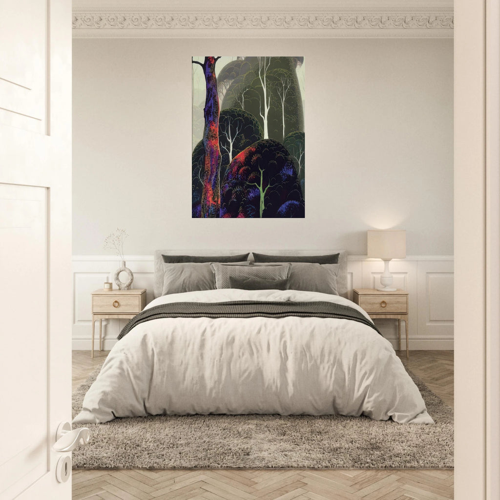 Early Autumn Canvas | Eyvind Earle Canvas | Eyvind Earle Prints