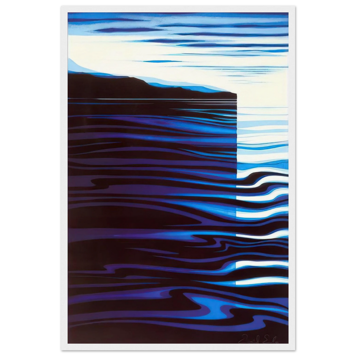 Reflections Framed Poster | Eyvind Earle Framed Prints Wall Art | Eyvind Earle Prints