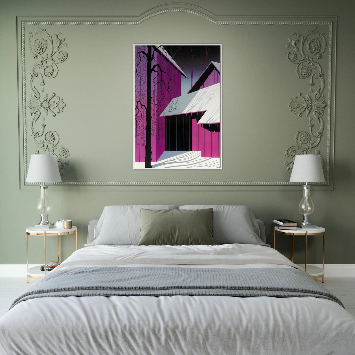 Amethyst Framed Poster | Eyvind Earle Framed Prints Wall Art | Eyvind Earle Prints