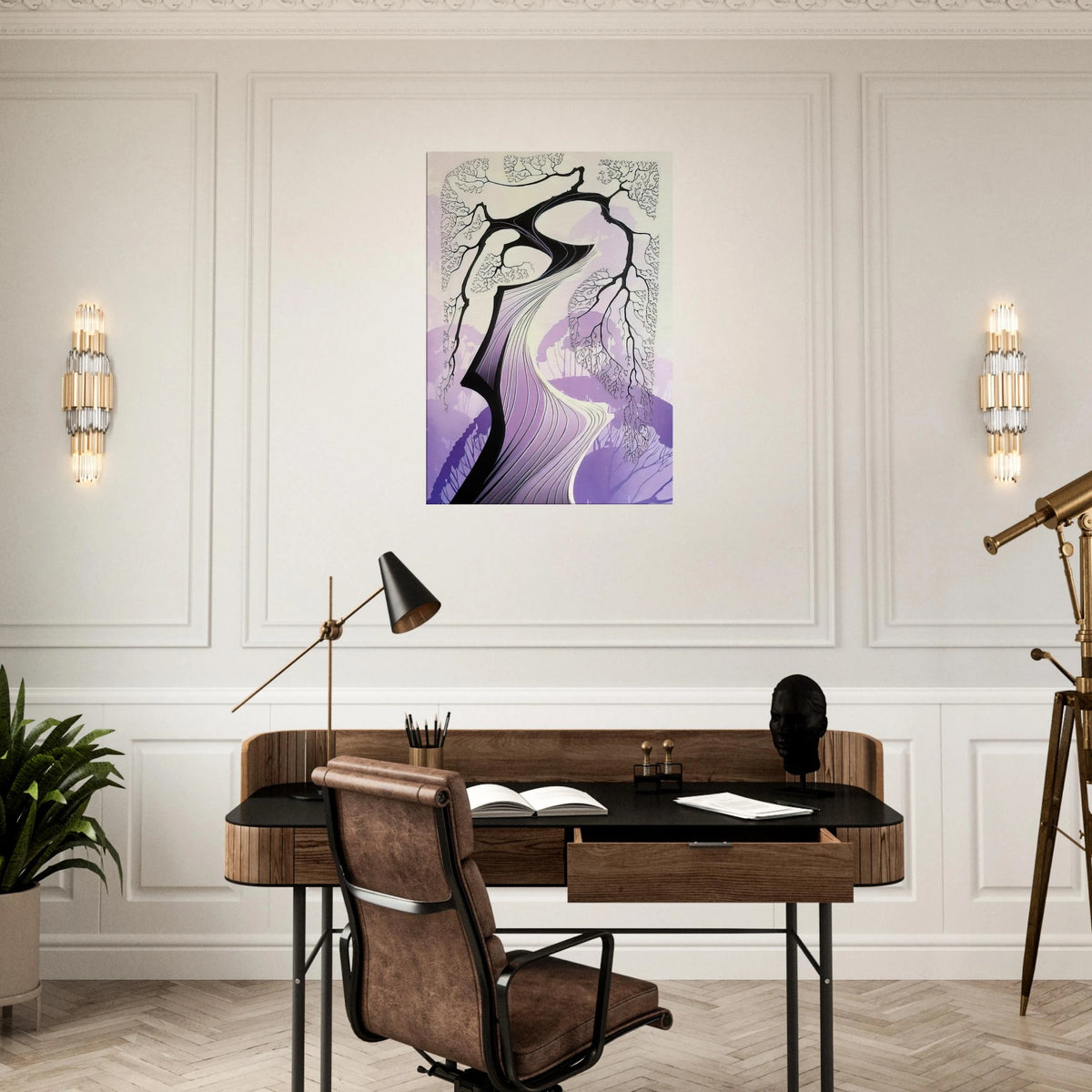 Carmel Cypress Canvas | Eyvind Earle Canvas | Eyvind Earle Prints