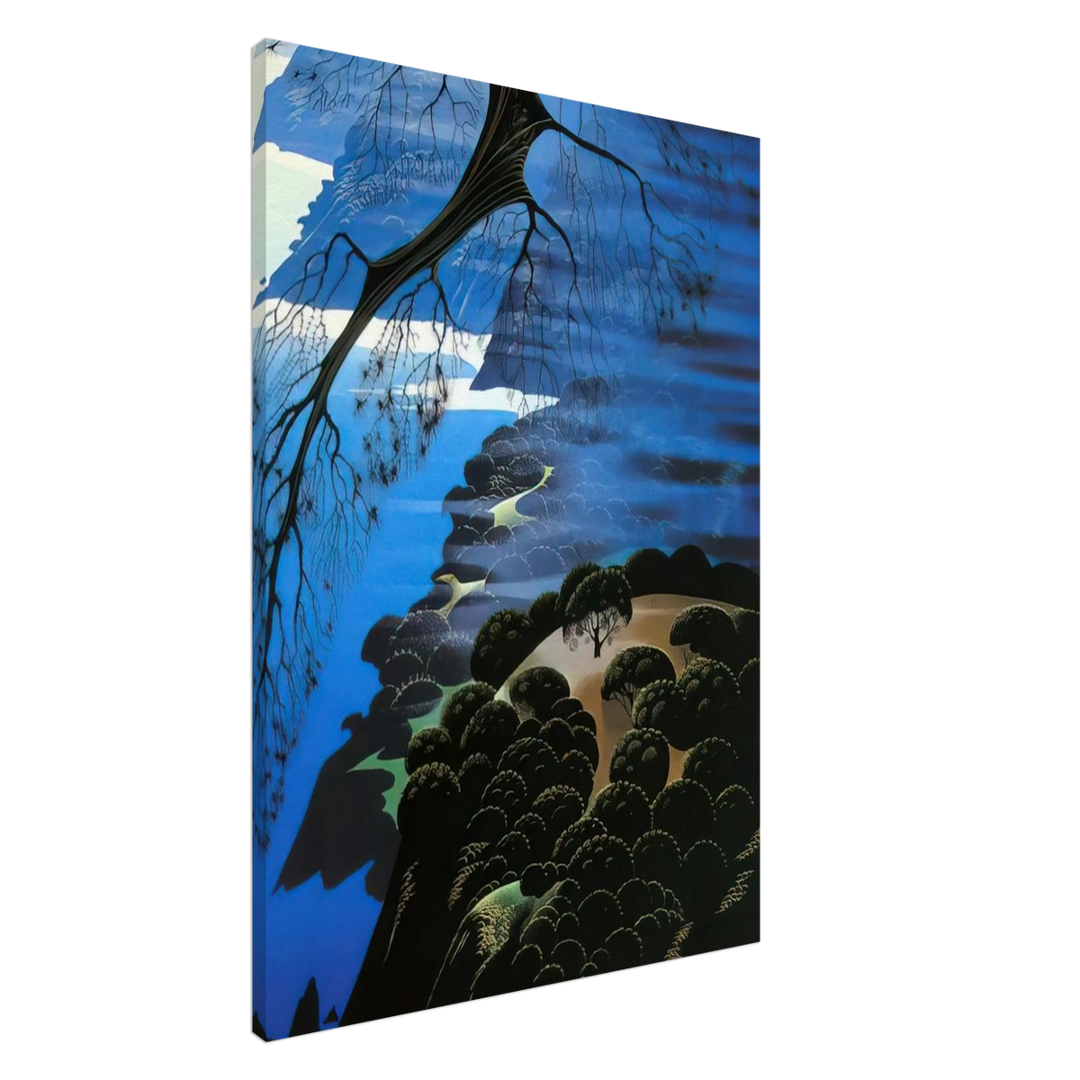Mystical Coastline Canvas | Eyvind Earle Canvas | Eyvind Earle Prints