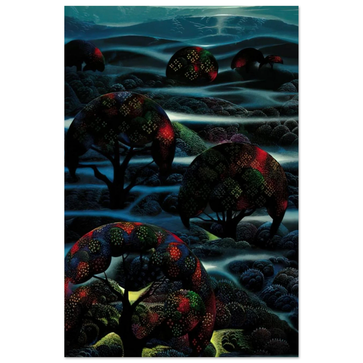 Garden of Dreams Poster | Eyvind Earle Poster | Eyvind Earle Prints
