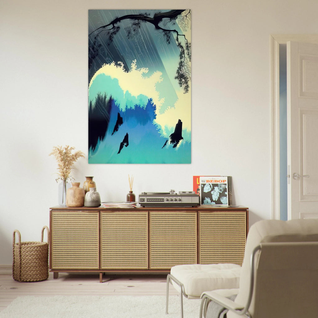 Ocean Splash Poster | Eyvind Earle Poster | Eyvind Earle Prints