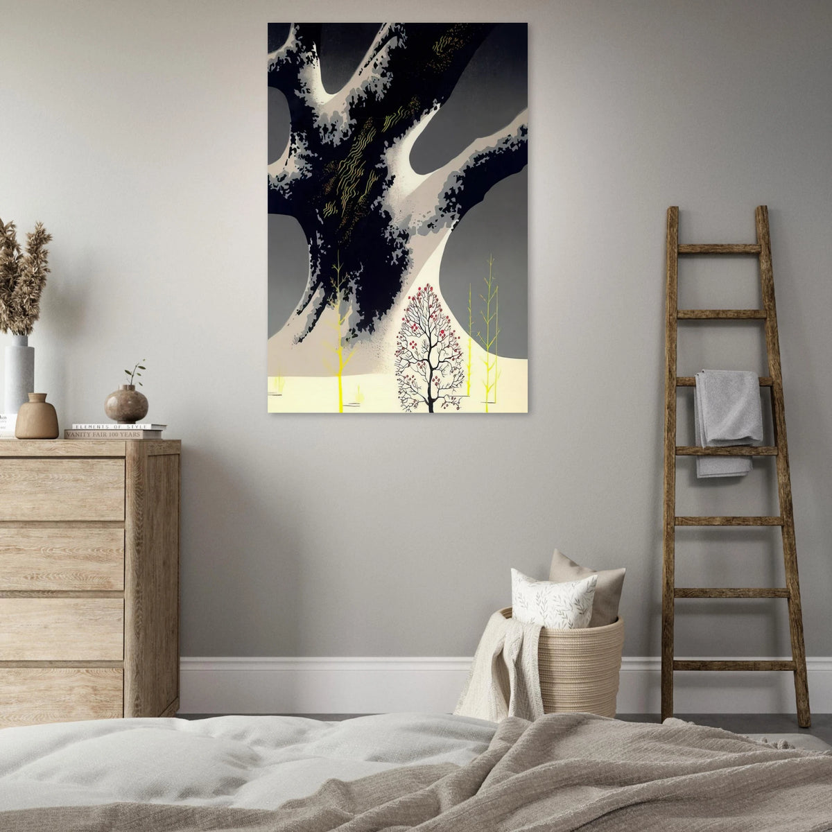 Winter Oak Poster | Eyvind Earle Poster | Eyvind Earle Prints