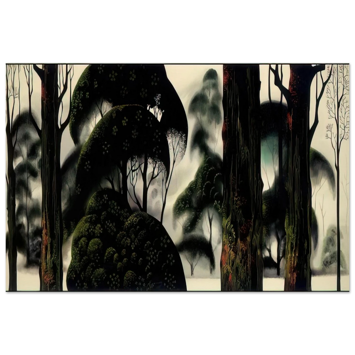 Forest Magic Poster | Eyvind Earle Poster | Eyvind Earle Prints