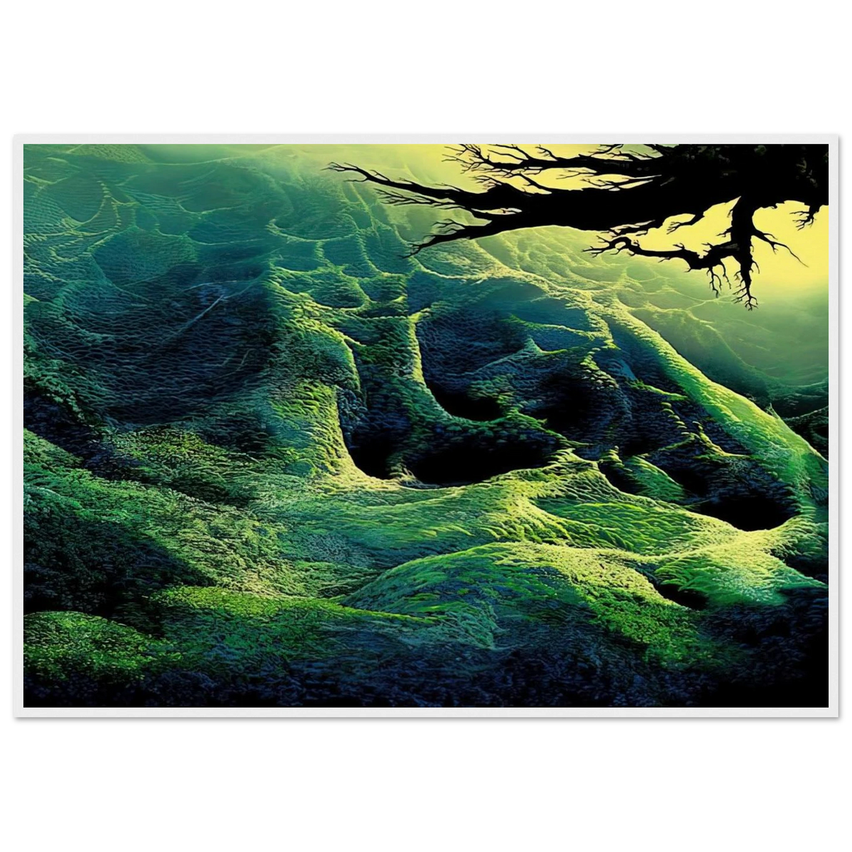 My Soul Framed Poster | Eyvind Earle Framed Prints Wall Art | Eyvind Earle Prints