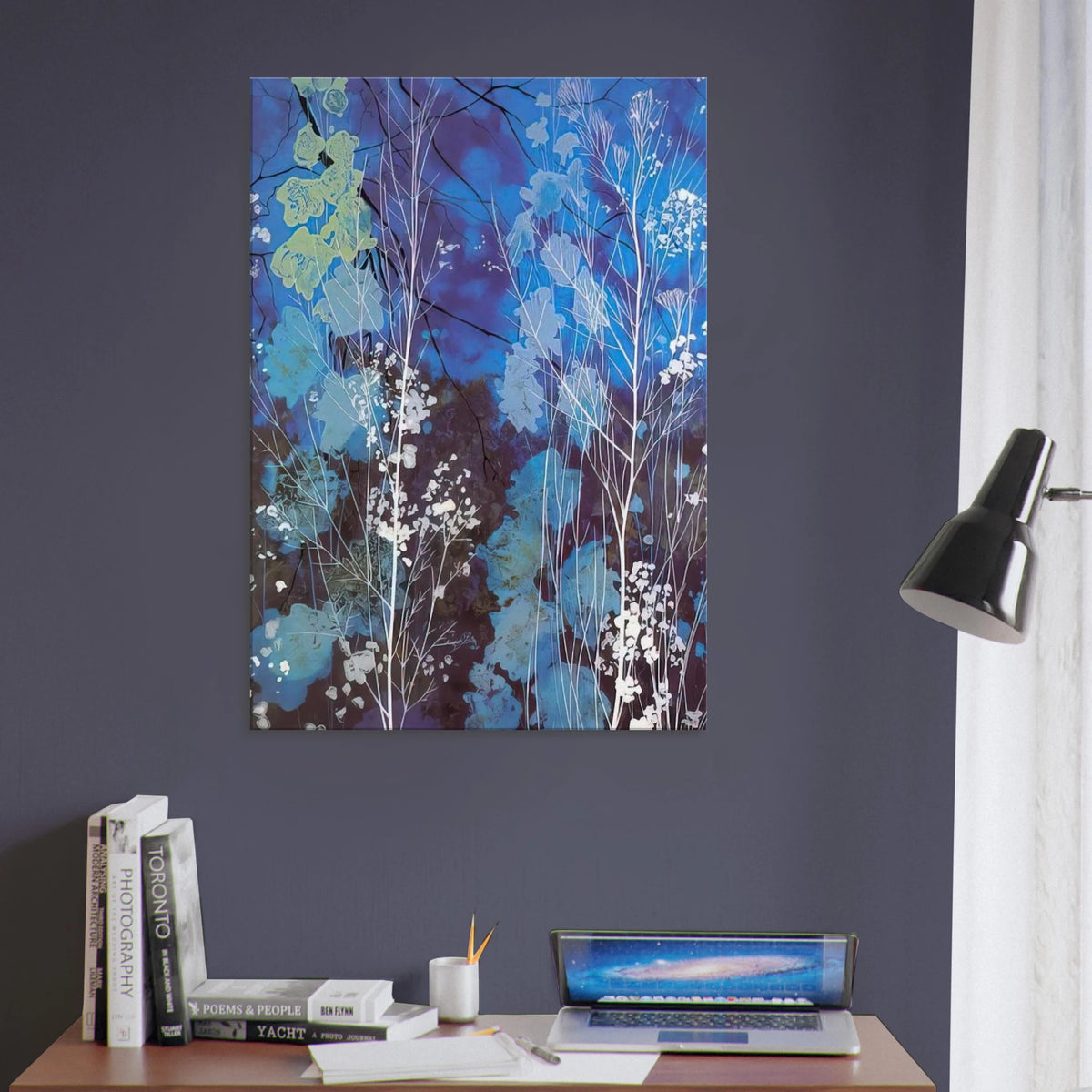 Delphinium Canvas | Eyvind Earle Canvas | Eyvind Earle Prints
