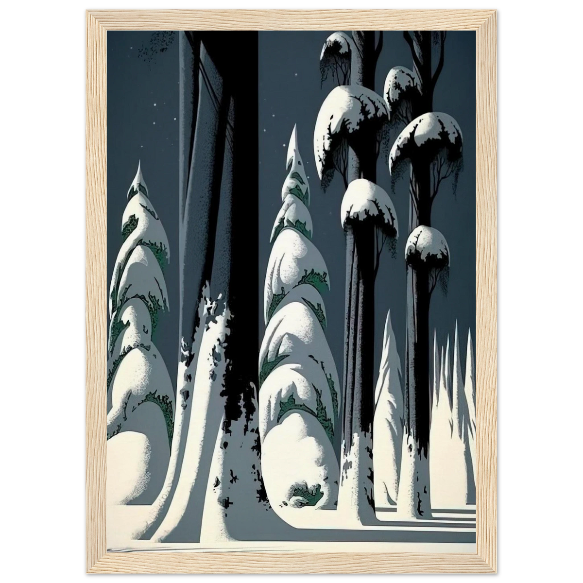 Yosemite Framed Poster | Eyvind Earle Framed Prints Wall Art | Eyvind Earle Prints
