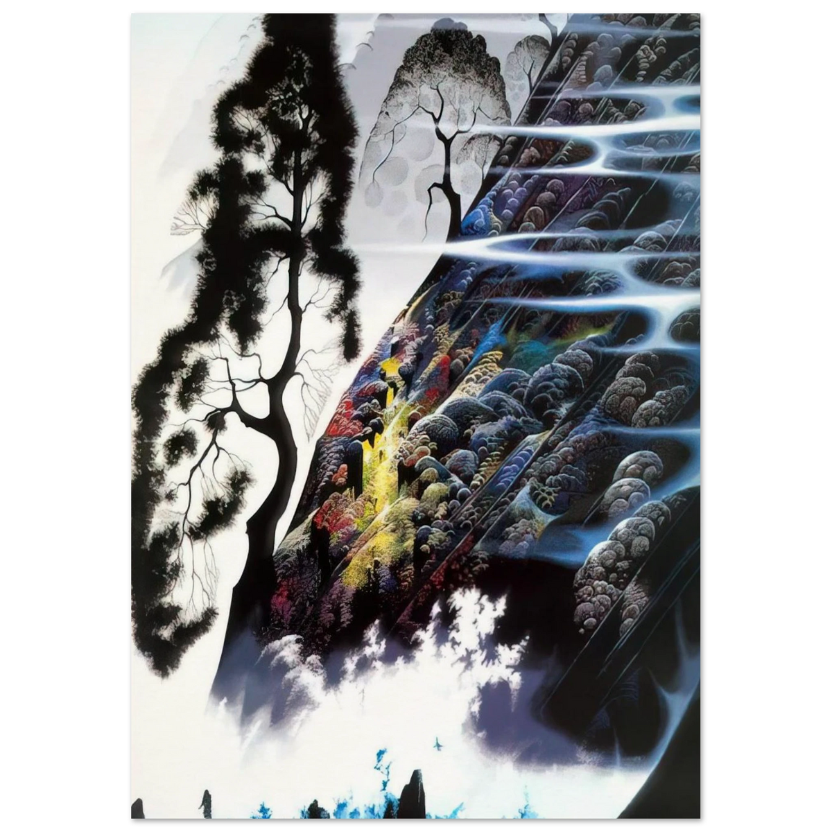 Radient Splendor Poster | Eyvind Earle Poster | Eyvind Earle Prints