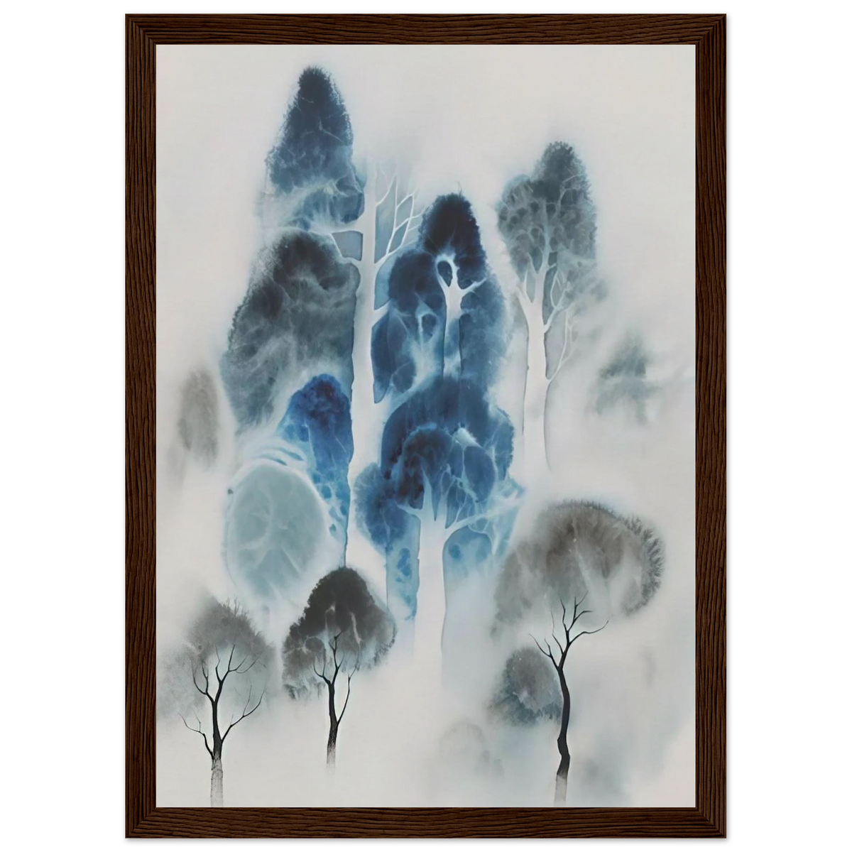 Woodland Framed Poster | Eyvind Earle Framed Prints Wall Art | Eyvind Earle Prints