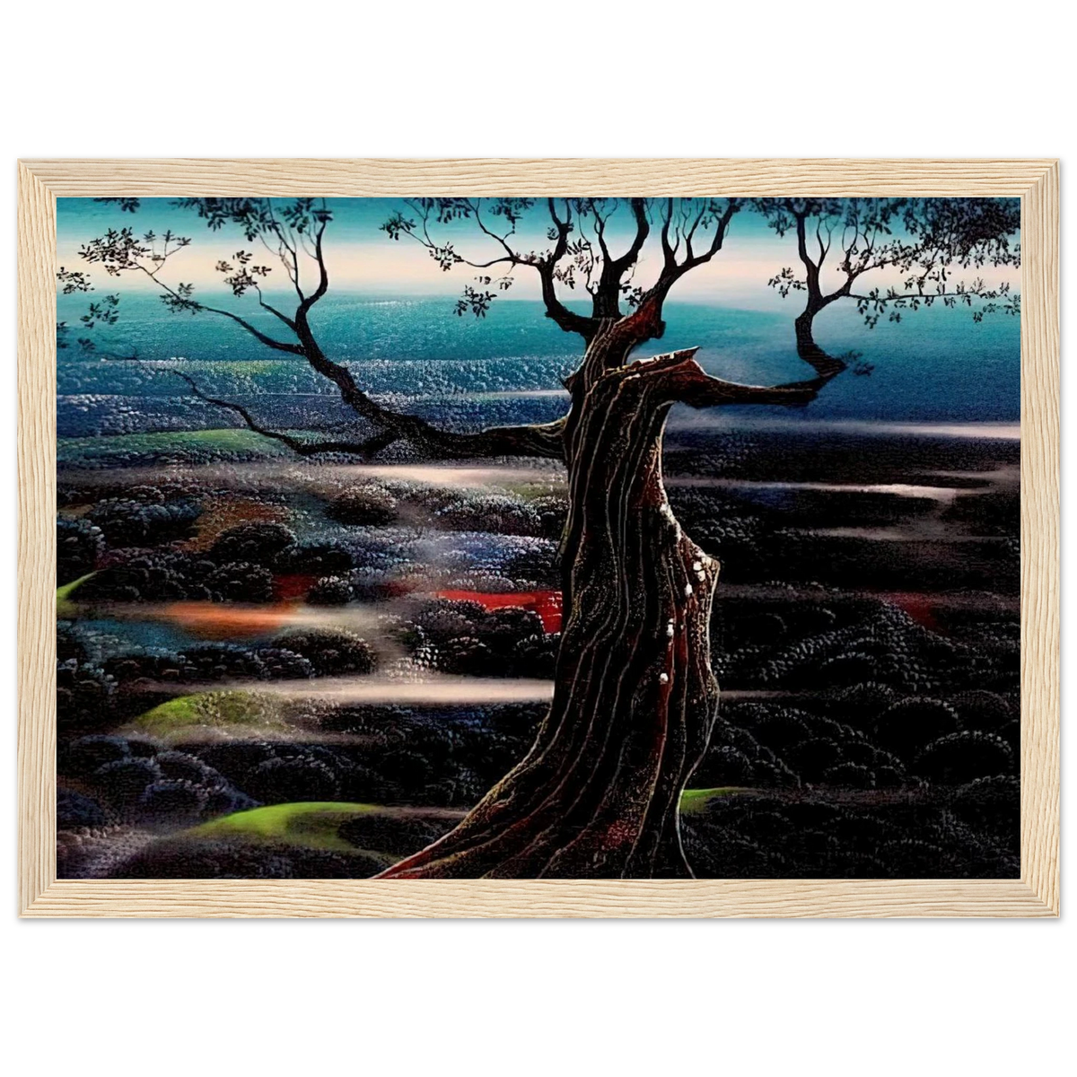 Wild Valley Framed Poster | Eyvind Earle Framed Prints Wall Art | Eyvind Earle Prints