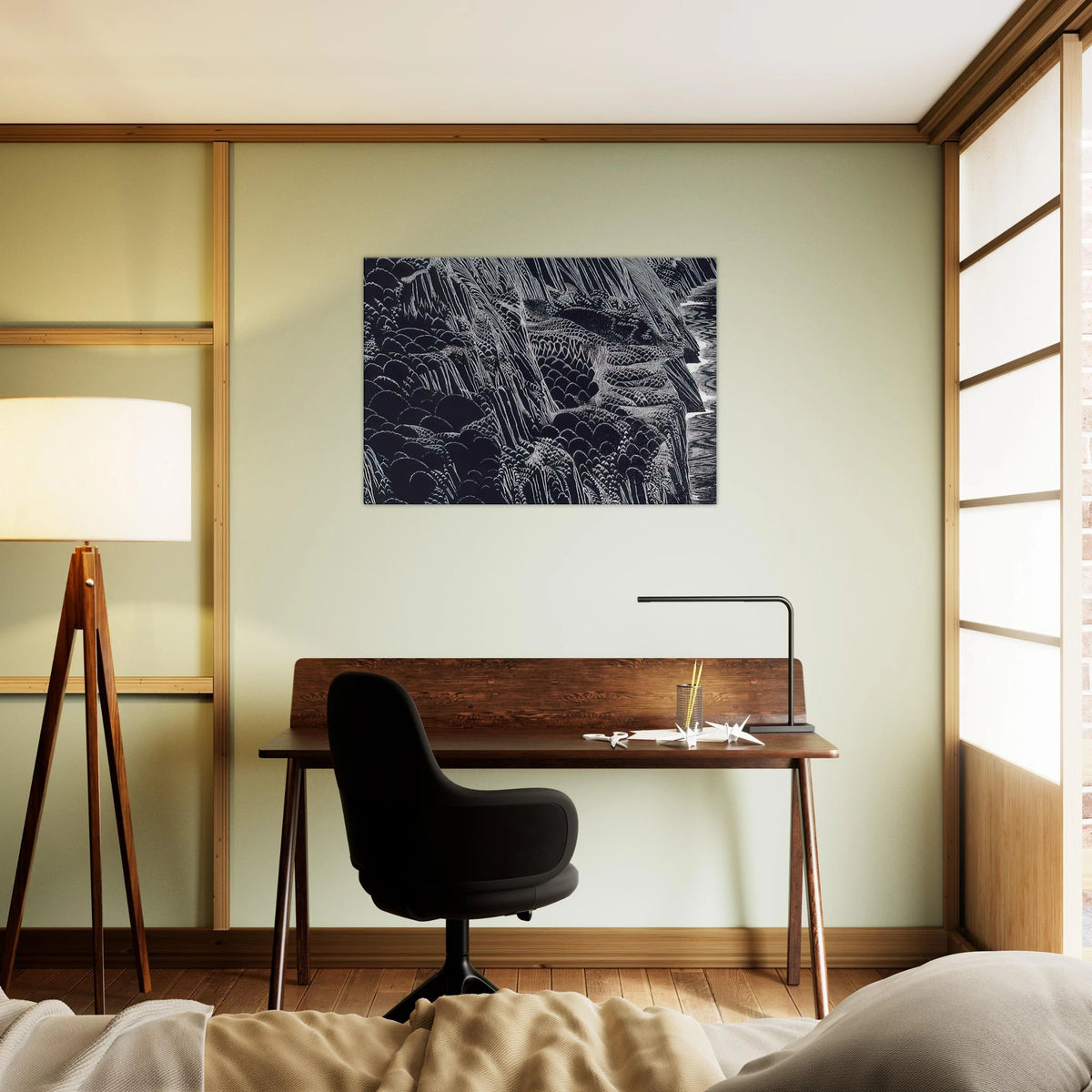 Ocean Cliffs Canvas | Eyvind Earle Canvas | Eyvind Earle Prints