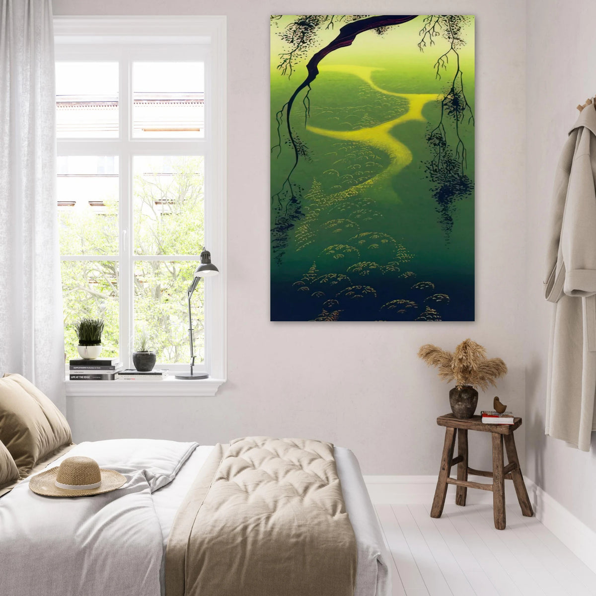 Green Mist Poster | Eyvind Earle Poster | Eyvind Earle Prints