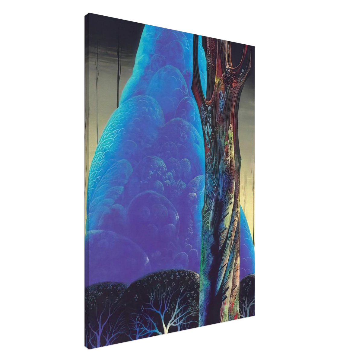 Blue Nocturne Canvas | Eyvind Earle Canvas | Eyvind Earle Prints