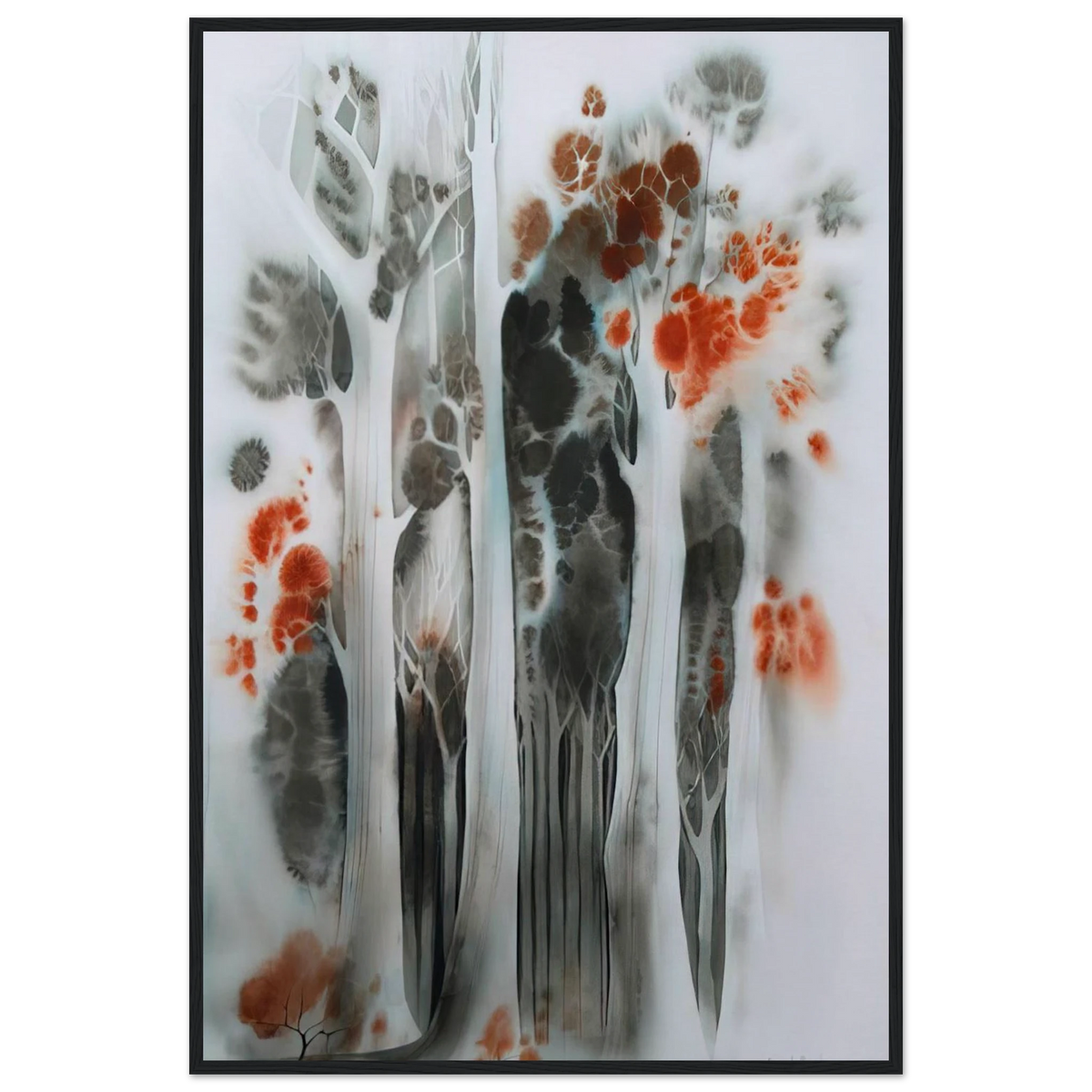 Autumn Forest Framed Poster | Eyvind Earle Framed Prints Wall Art | Eyvind Earle Prints