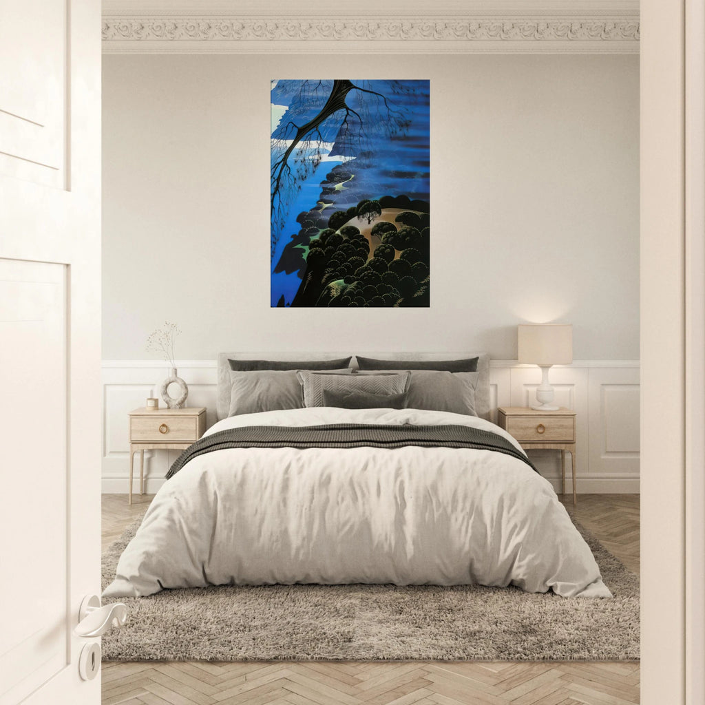 Mystical Coastline Canvas | Eyvind Earle Canvas | Eyvind Earle Prints