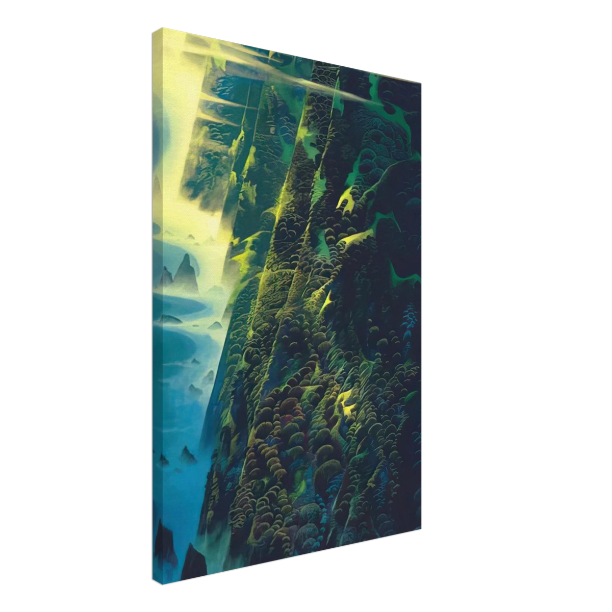 Jeweled Cliffs Canvas | Eyvind Earle Canvas | Eyvind Earle Prints