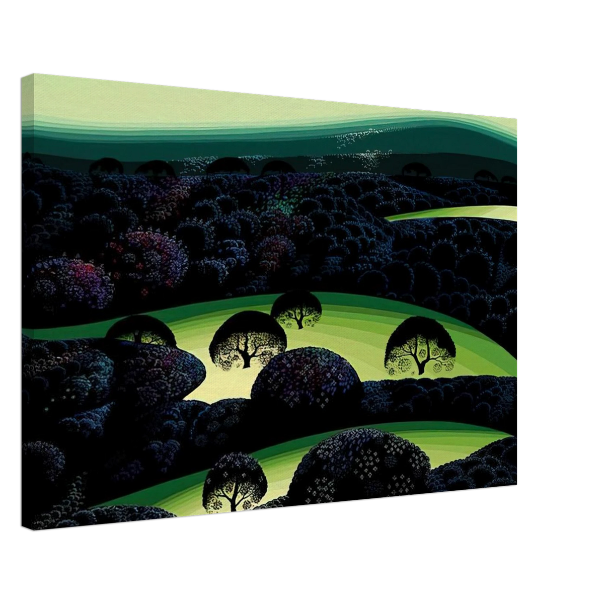 Nocturne Canvas | Eyvind Earle Canvas | Eyvind Earle Prints