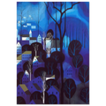 Midnight Blue Poster | Eyvind Earle Poster | Eyvind Earle Prints