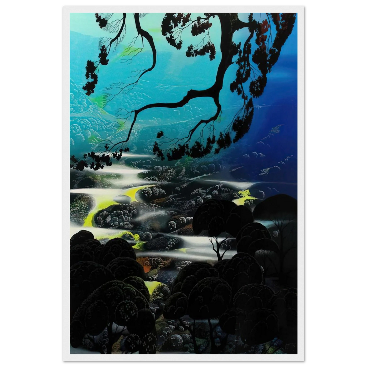 Days End Framed Poster | Eyvind Earle Framed Prints Wall Art | Eyvind Earle Prints