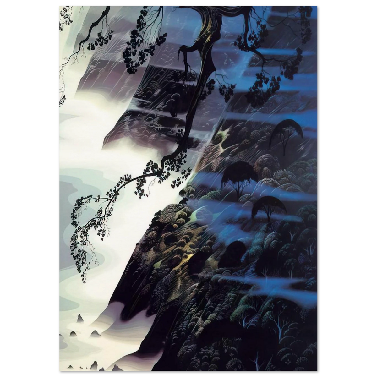 Sea Wind and Fog Poster | Eyvind Earle Poster | Eyvind Earle Prints