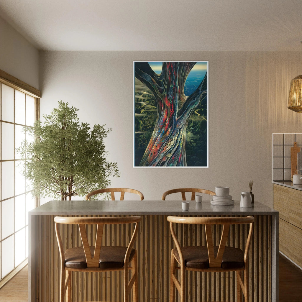 The Great Jewel Tree Framed Poster | Eyvind Earle Framed Prints Wall Art | Eyvind Earle Prints