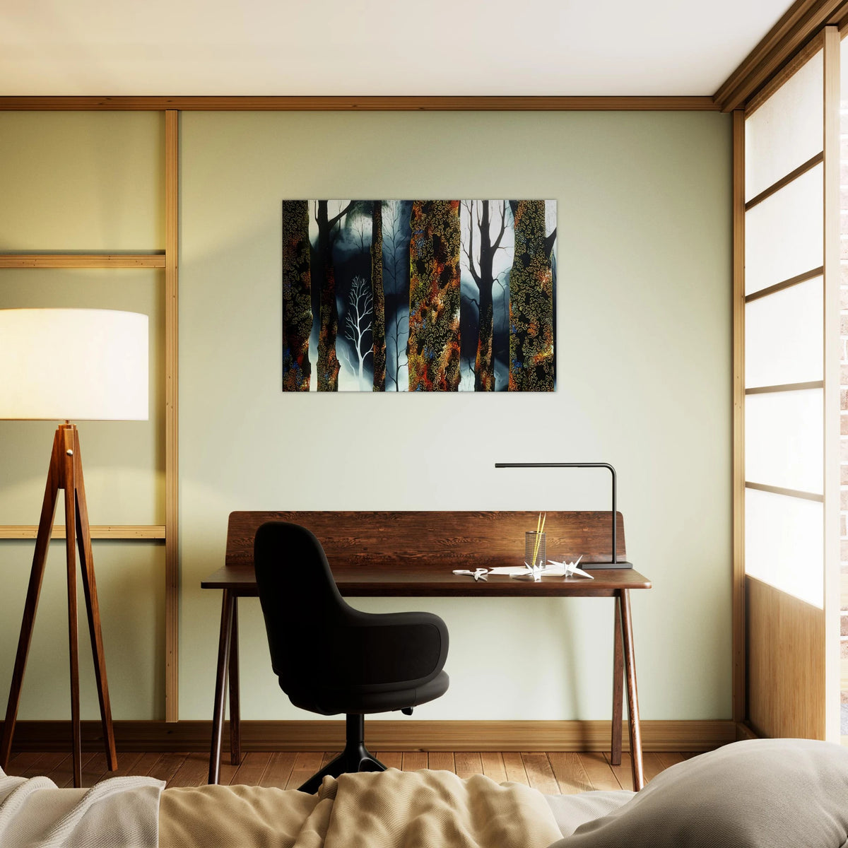 Jewel Trees Canvas | Eyvind Earle Canvas | Eyvind Earle Prints