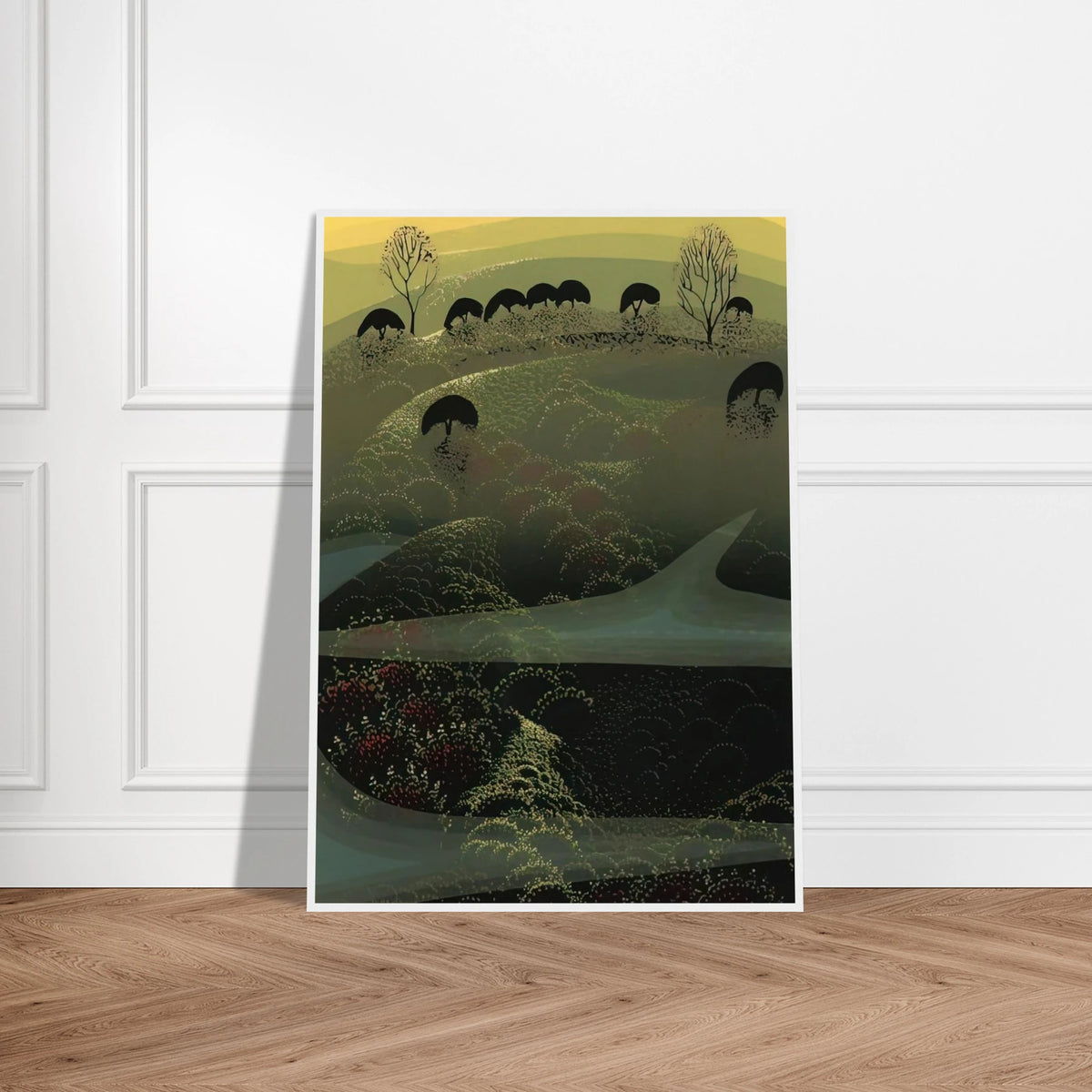 California Miniature Framed Poster | Eyvind Earle Framed Prints Wall Art | Eyvind Earle Prints