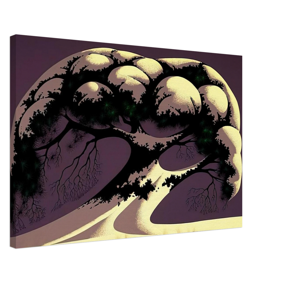 Snow Tree Canvas | Eyvind Earle Canvas | Eyvind Earle Prints