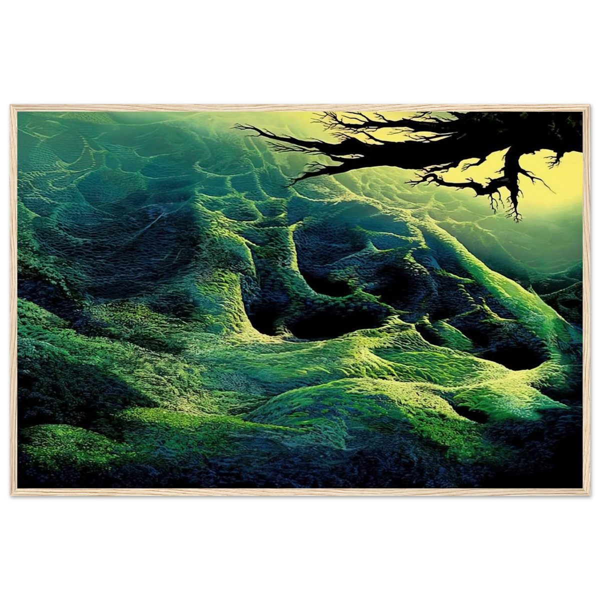 My Soul Framed Poster | Eyvind Earle Framed Prints Wall Art | Eyvind Earle Prints