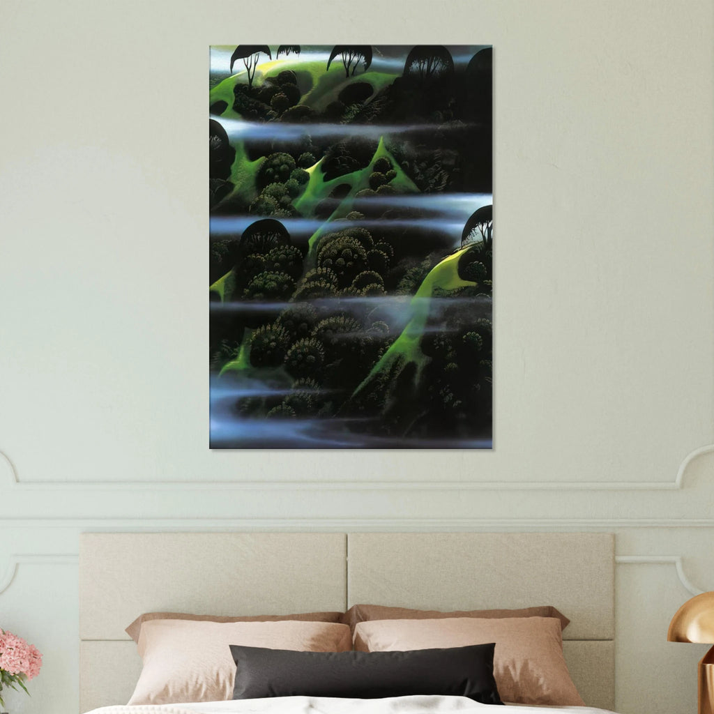 Early Morning Fog Canvas | Eyvind Earle Canvas | Eyvind Earle Prints