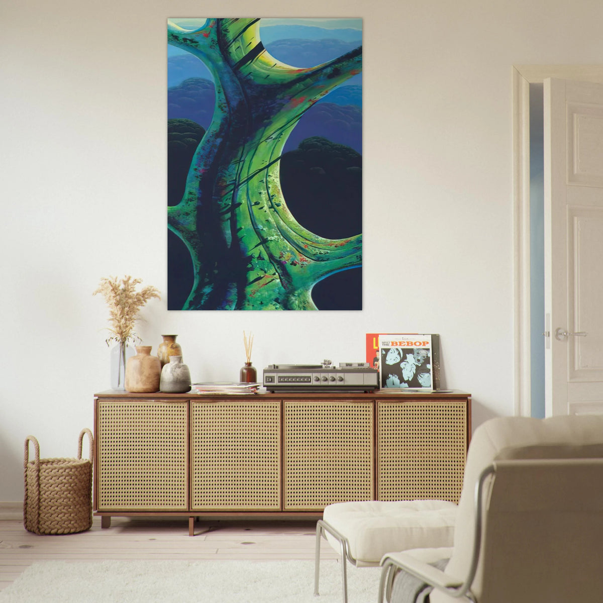 Sky Reach Poster | Eyvind Earle Poster | Eyvind Earle Prints