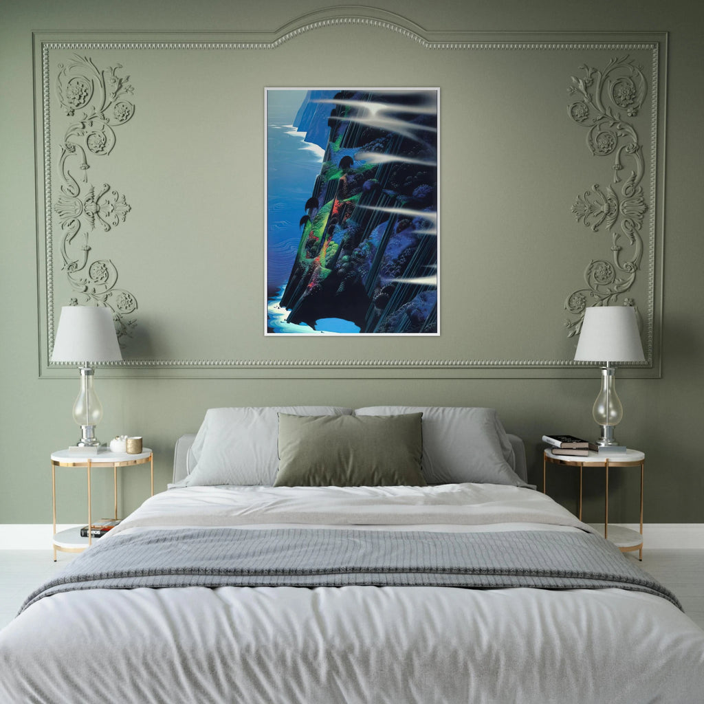 Where Dreams are Born Framed Poster | Eyvind Earle Framed Prints Wall Art | Eyvind Earle Prints