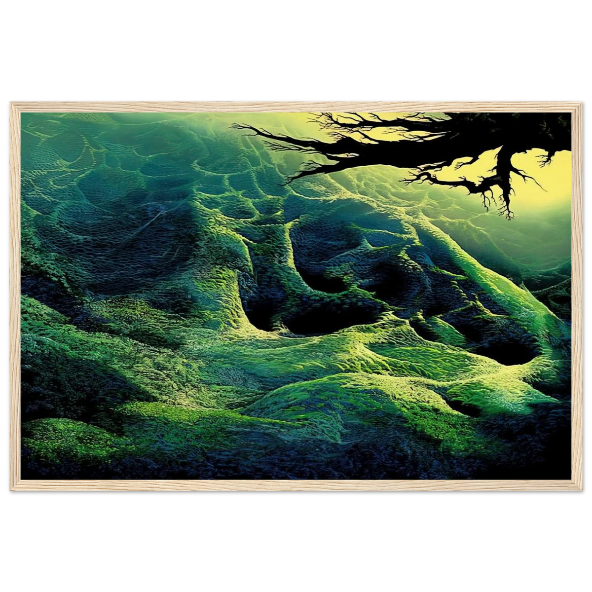 My Soul Framed Poster | Eyvind Earle Framed Prints Wall Art | Eyvind Earle Prints