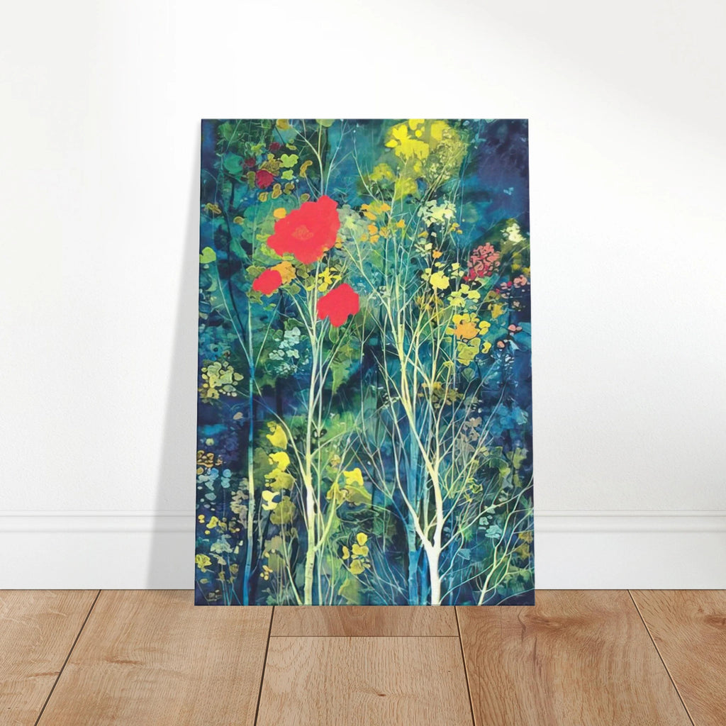 Poppies and Flowers Canvas | Eyvind Earle Canvas | Eyvind Earle Prints